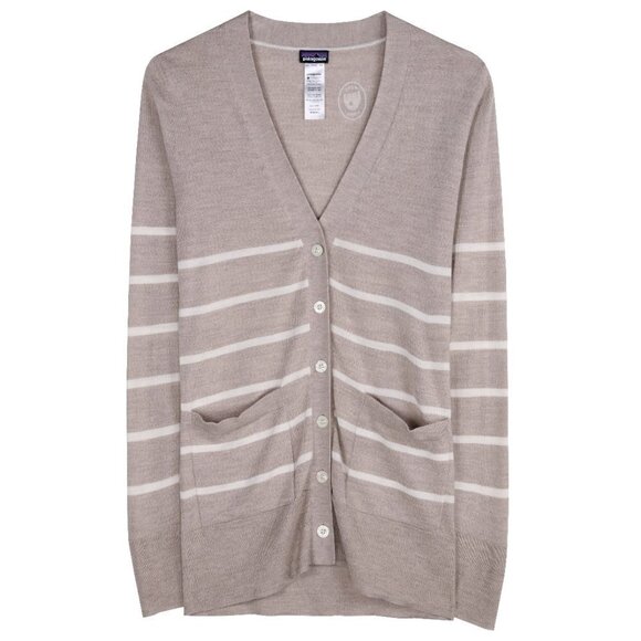 Patagonia Lightweight Merino Wool Cardigan Medium - Picture 1 of 5